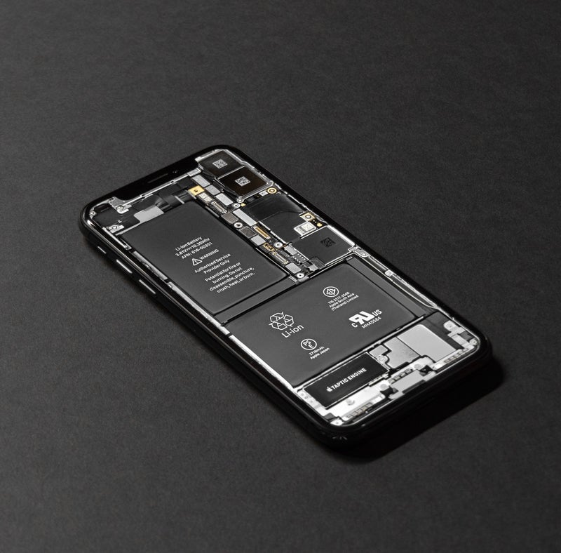 Batterie interne de smartphone